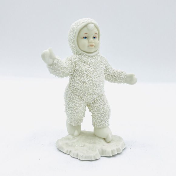 Dept. 56 Snowbabies Ice Skating Angel Figurine. Winter Tales Collectible VTG - Picture 1 of 5